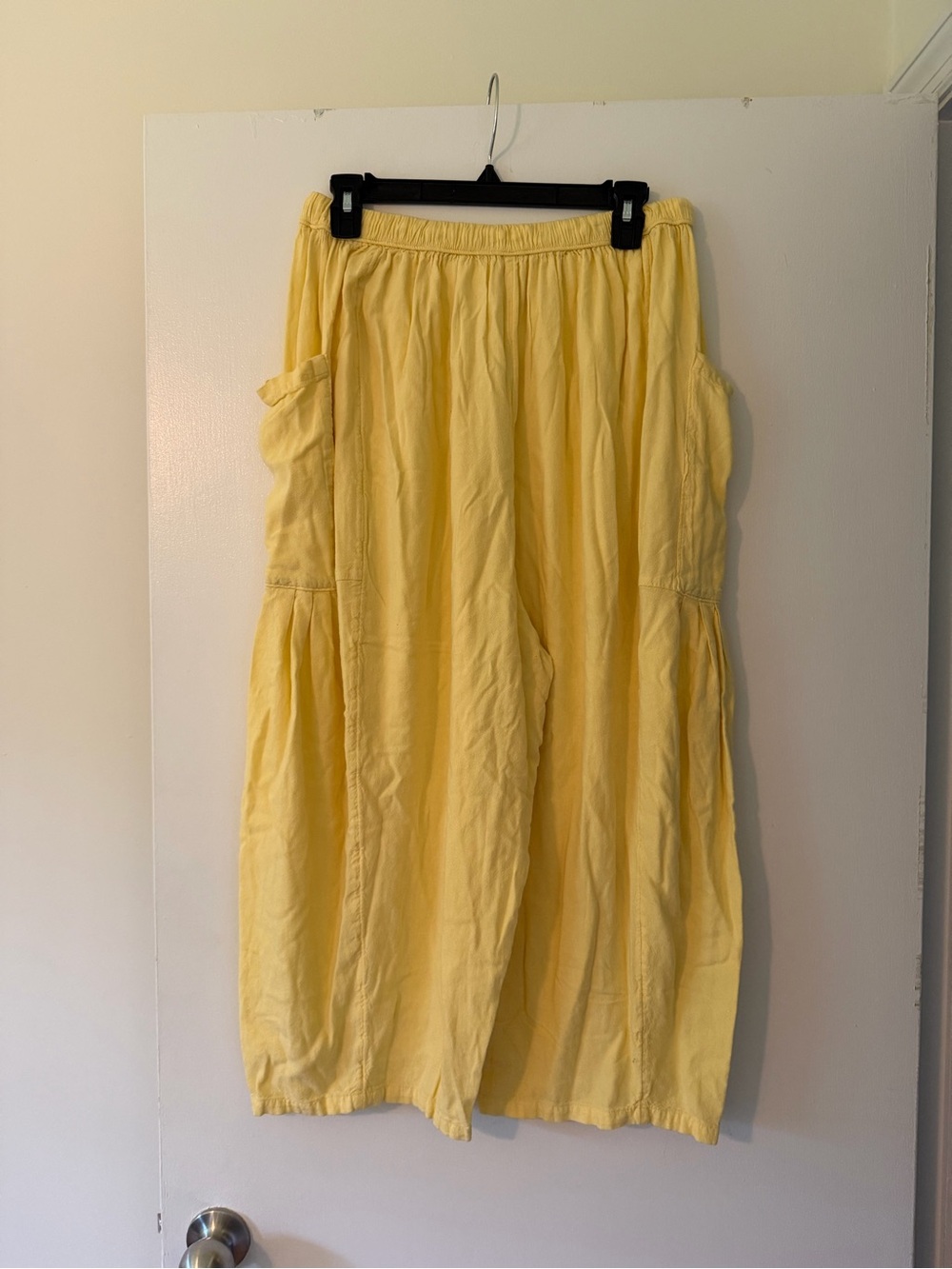 Yellow Free People Quinn Pants - Picture 3 of 3